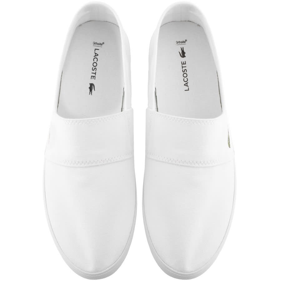 Alternative Image for ProductLacoste Marice Plimsolls White3
